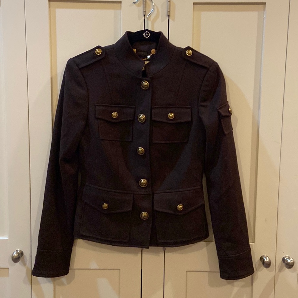Tory Burch Chocolate Brown Blazer
